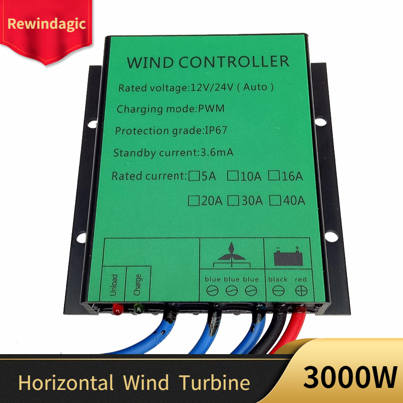 Pwm Charge Controller - 3000 W Free Energy PWM Windladeregler