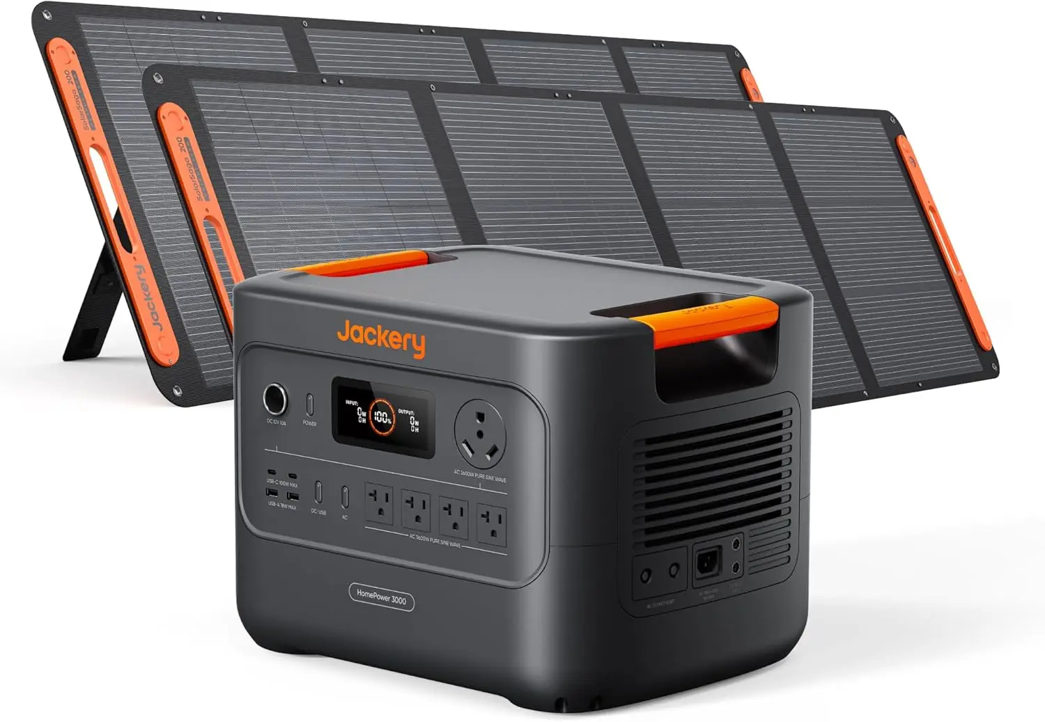 Renewable Energy House - Jackery HomePower 3000 Tragbare Powerstation mit