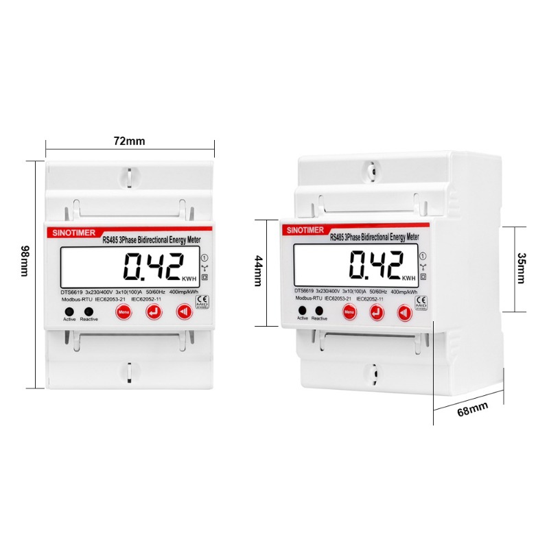 3-Phasen-bidirektionaler Energ – Energy Meter Bidirectional Bewertung und Preis