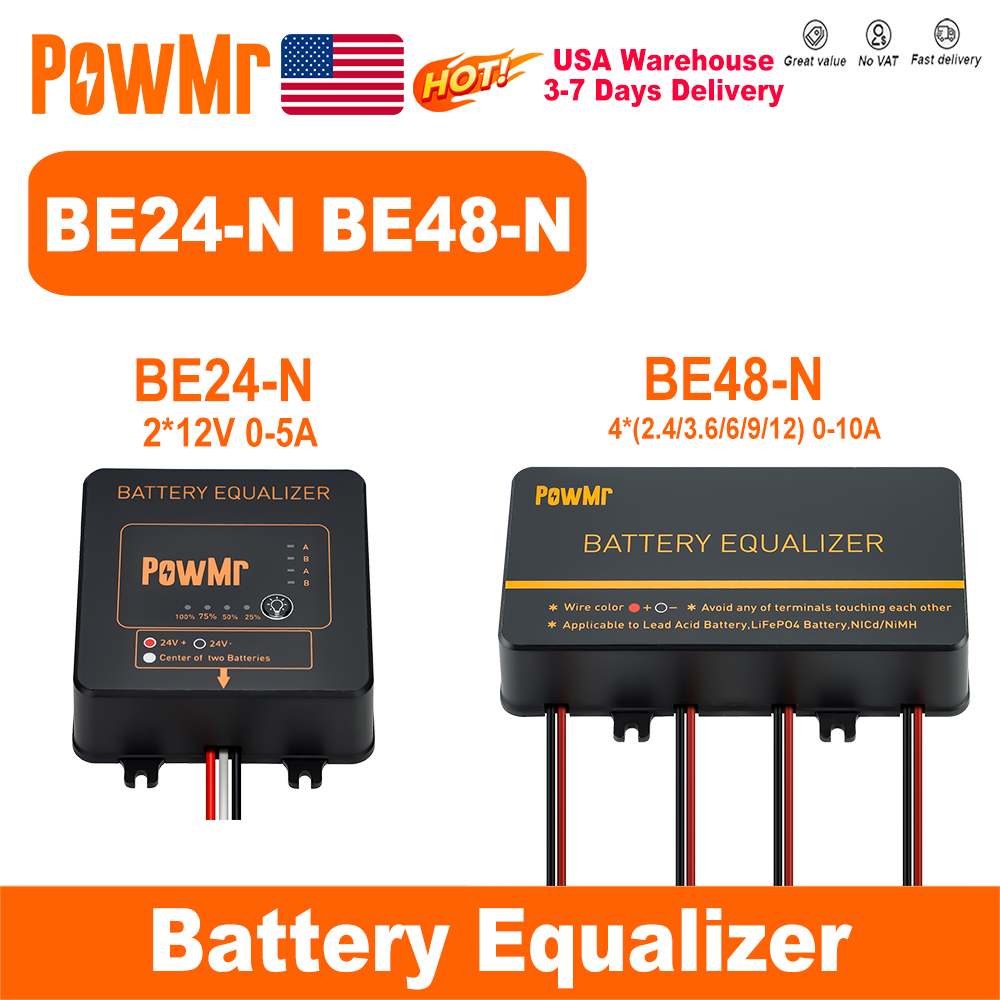PowMr USA 24V 48V Batterieausg – Renewable Energy House Bewertung und Preis