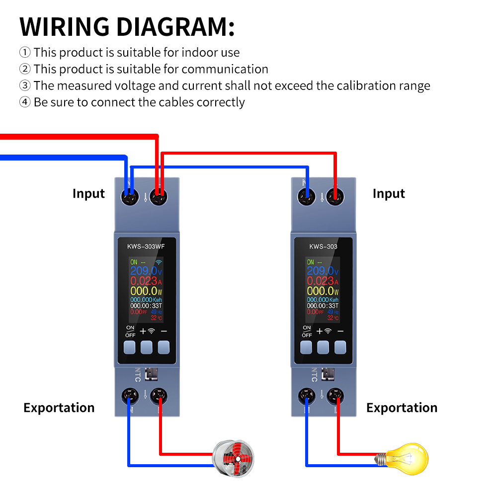 KWS-303 Tuya WiFi Stromzähler  – Energy Meter Bidirectional Bewertung und Preis