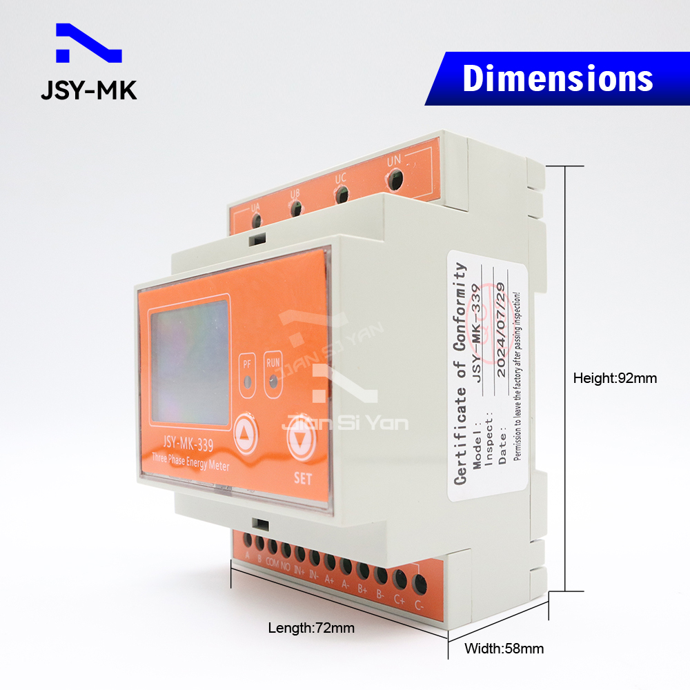 JSY-MK-339 RS485 Bidirektional – Energy Meter Bidirectional Bewertung und Preis