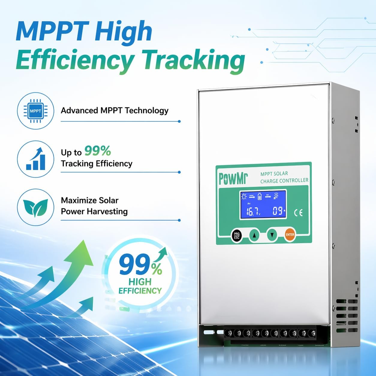 PowMr 60A 80A 100A Solar-Lader – Pwm Charge Controller Bewertung und Preis