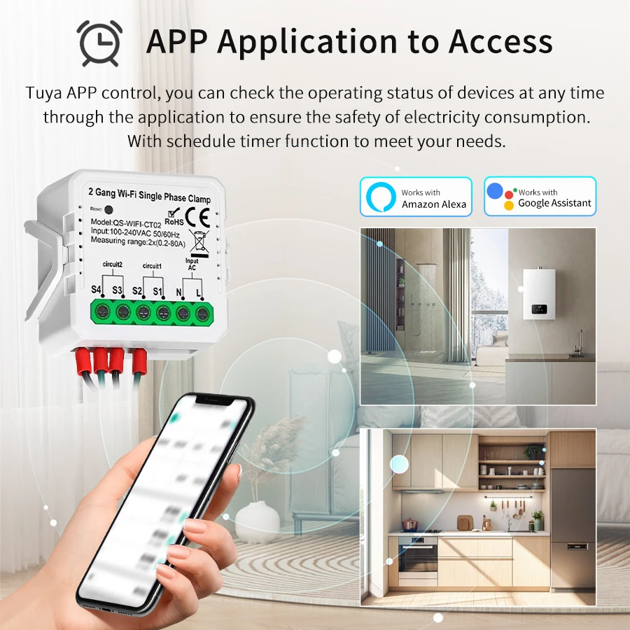 Tuya Smart WiFi Solar Power En – Energy Meter Bidirectional Bewertung und Preis