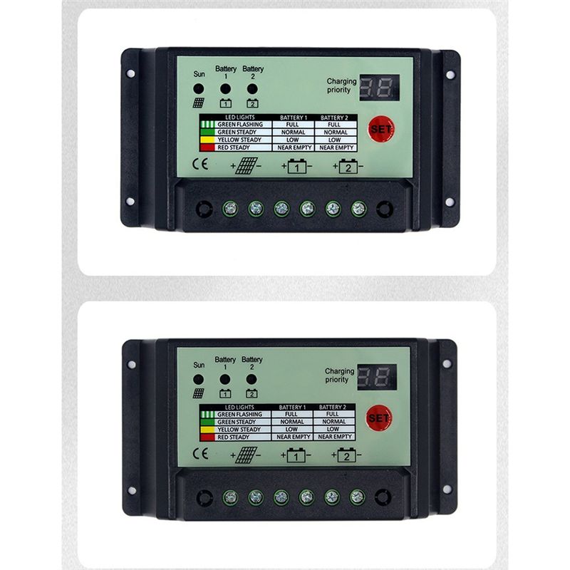 A41Z-Dual-Batterie-Solarladere – Pwm Charge Controller Bewertung und Preis