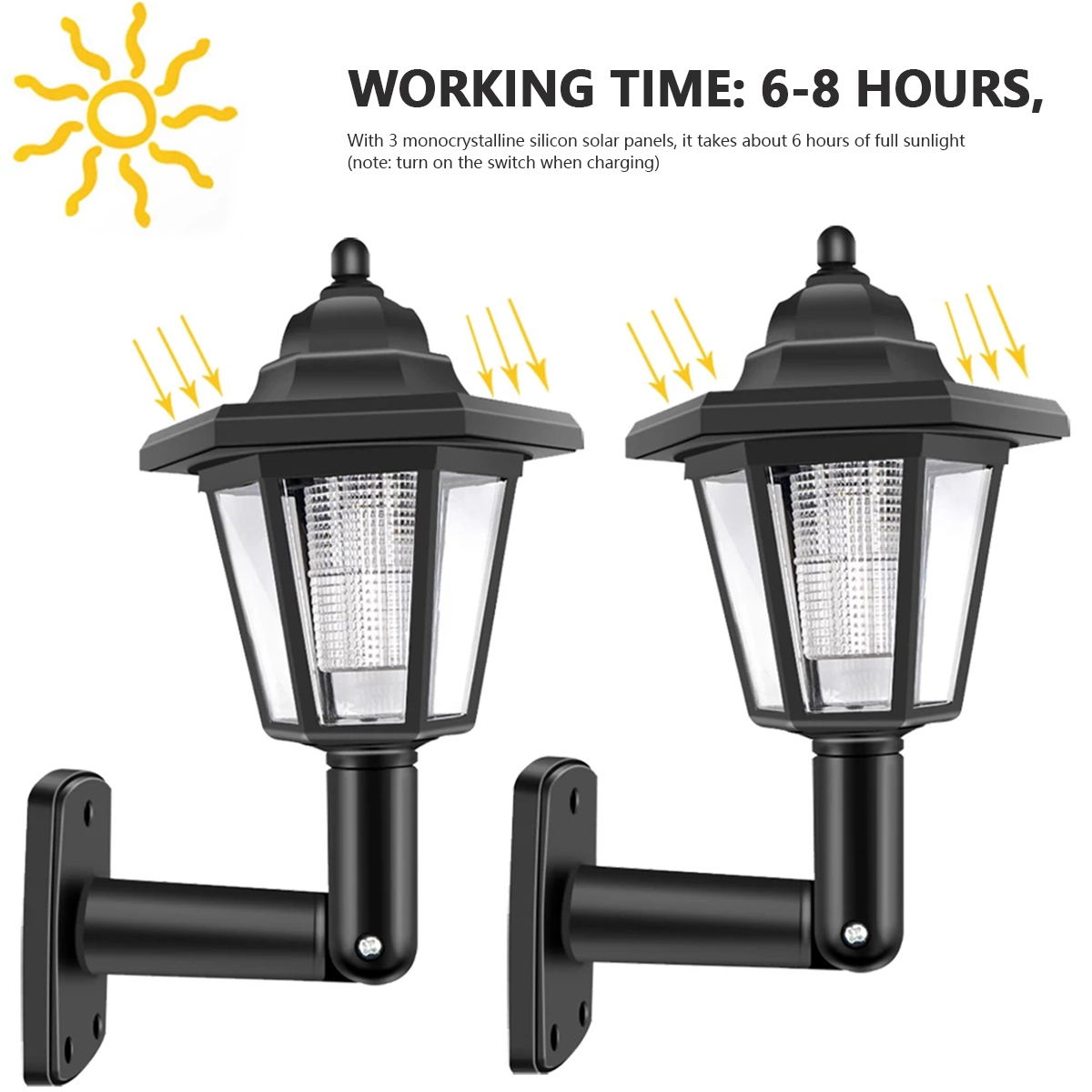 2Pcs Solar Outdoor Licht Garte – Renewable Energy House Bewertung und Preis