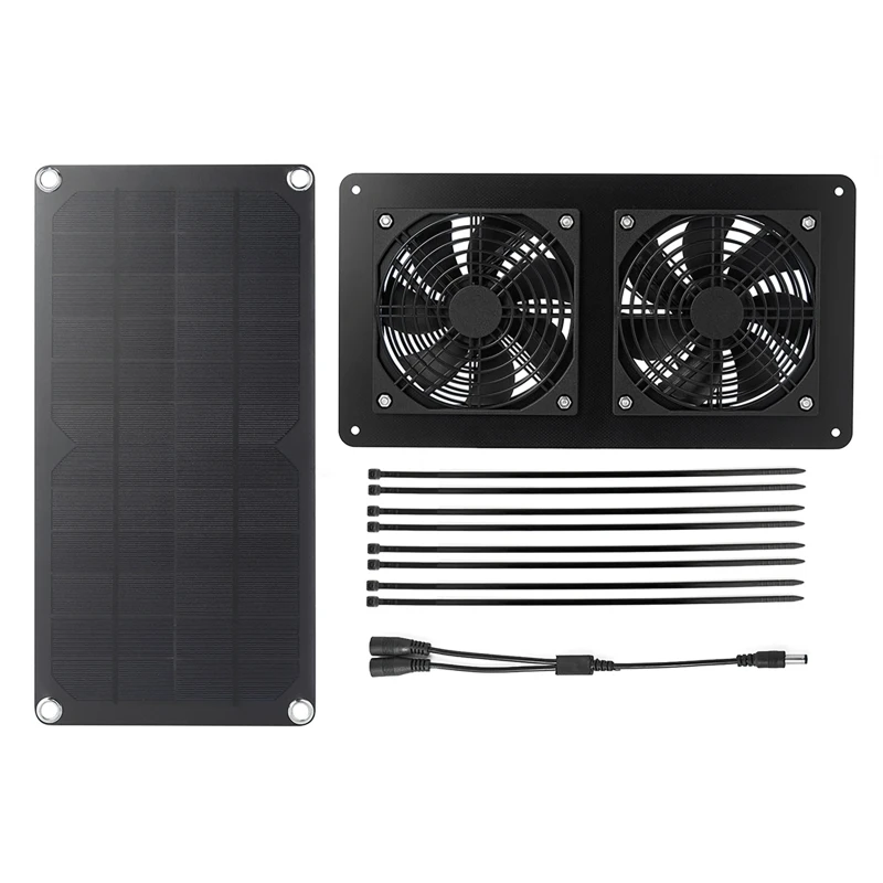 100w Solar panel Abluft ventil – Renewable Energy House Bewertung und Preis