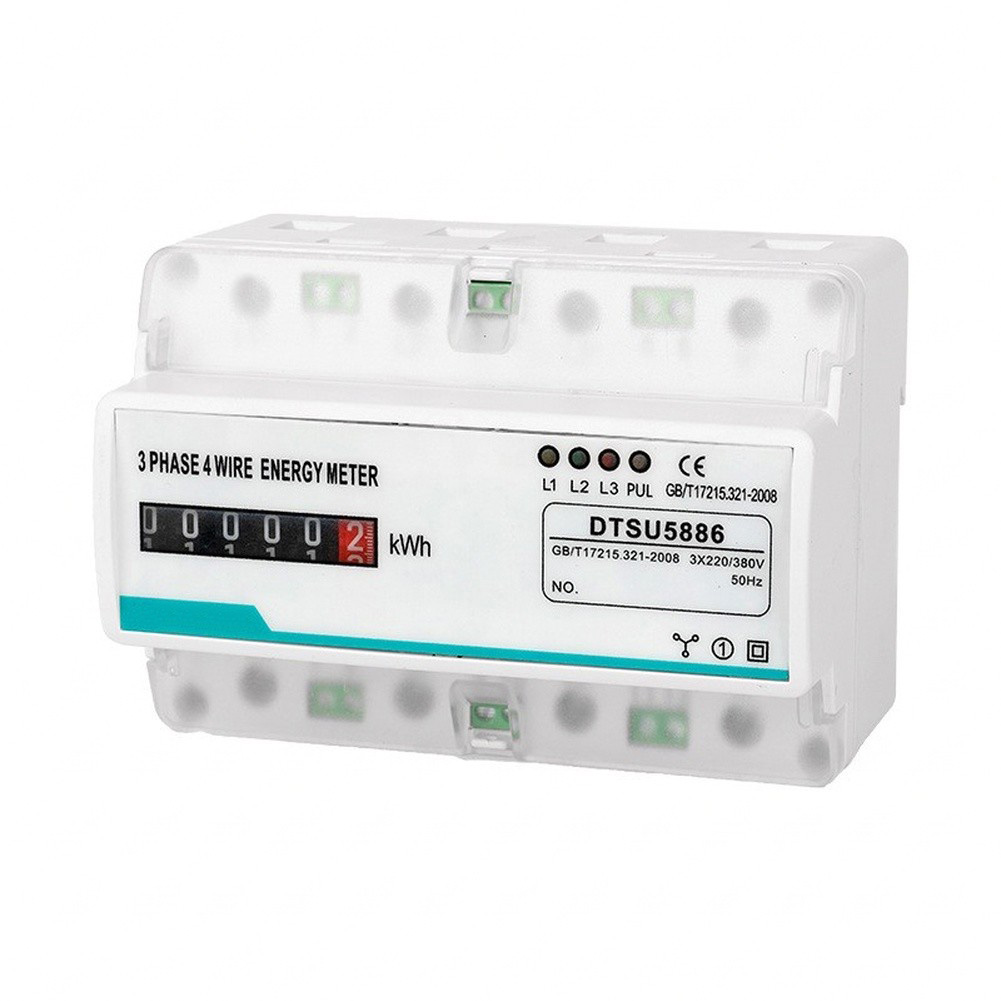 3-Phasen-4-Leiter-100A-Schiene – Energy Meter Bidirectional Bewertung und Preis