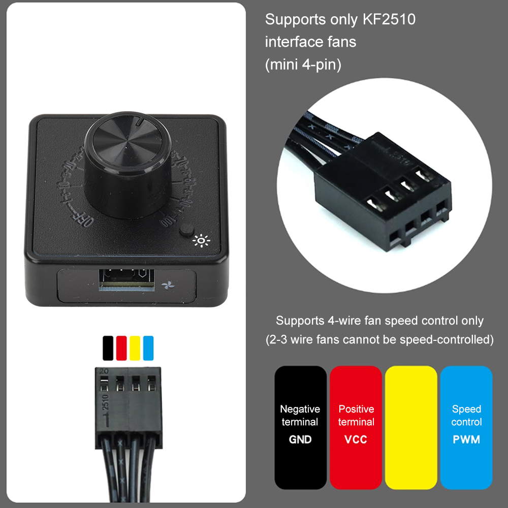 4Pin PWM Lüfter Gouverneur Ges – Pwm Charge Controller Bewertung und Preis