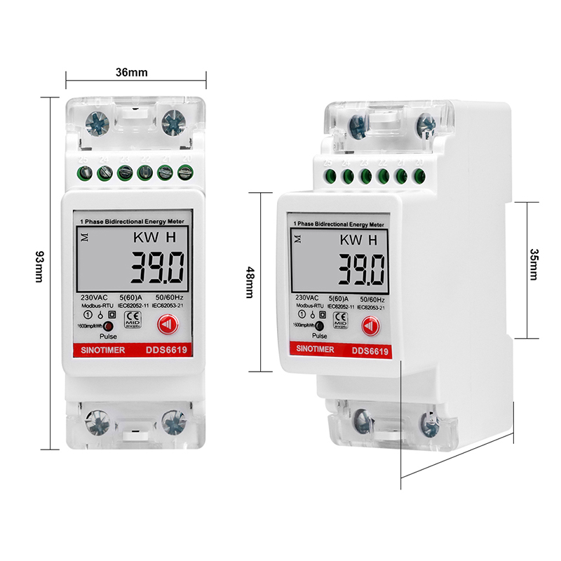Top-Anbieter, einphasig, AC 23 – Energy Meter Bidirectional Bewertung und Preis